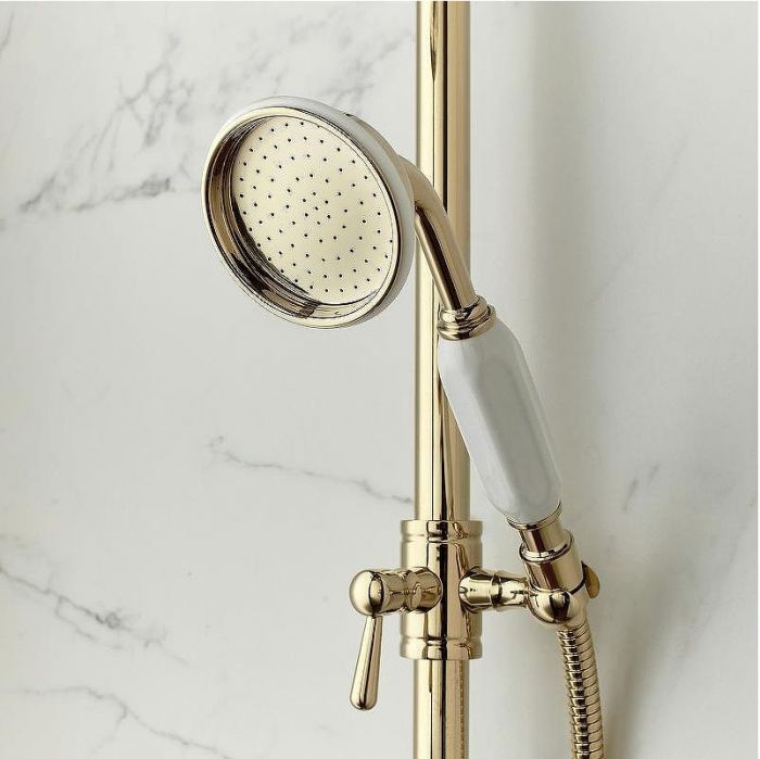 Душевая система Jacob Delafon Cleo 1889 E24311-BGG Золото глянцевое