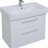 Тумба под раковину Dreja Q Max 80 77.0007W подвесная Белый глянец