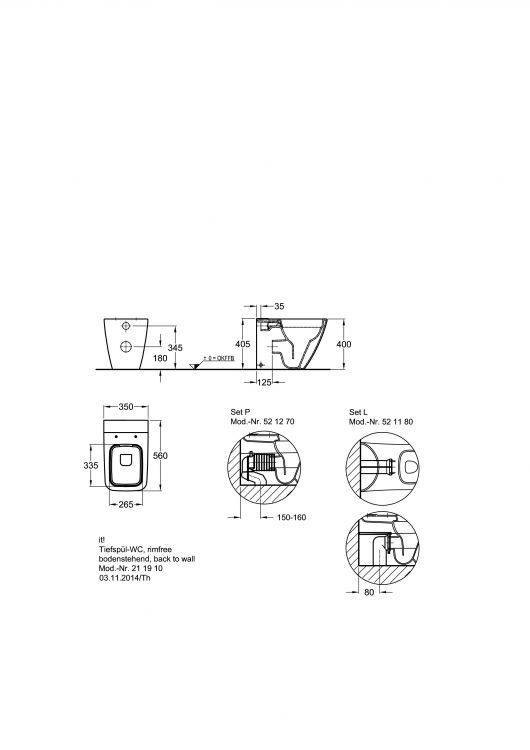 Унитаз Keramag it!, 211910000