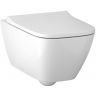 Унитаз Geberit Smyle Square 500.683.00.2 подвесной с сиденьем Микролифт