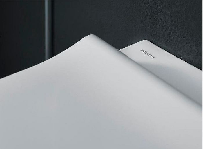 Унитаз Geberit Smyle Square 500.683.00.2 подвесной с сиденьем Микролифт