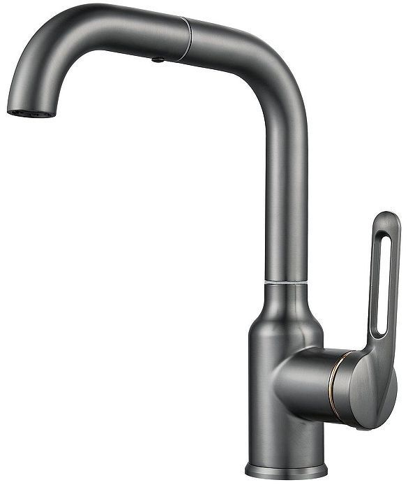 Смеситель для раковины Raffine F201T цвет Оружейная сталь Смеситель для раковины Raffine F201T цвет Оружейная сталь