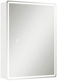 Зеркальный шкаф Onika Орби 60 206087 с подсветкой цвет Белый