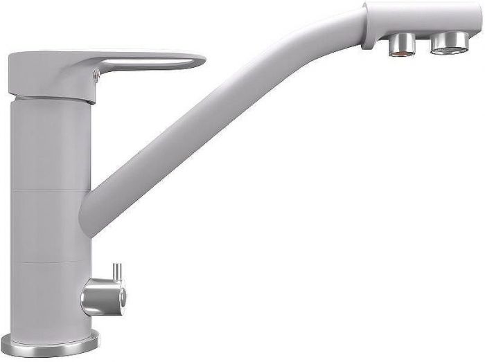 Смеситель для кухни Ulgran Quartz UQ-010-04 Платина