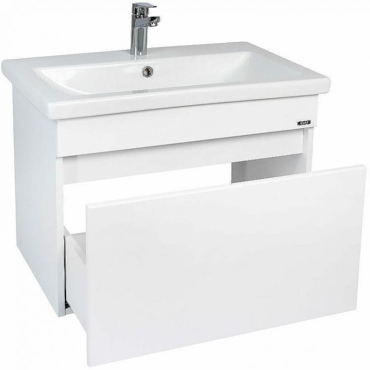 Тумба под раковину VIANT Мальта 60 VMAL60COBEL-T1YP подвесная Белая Тумба под раковину VIANT Мальта 60 VMAL60COBEL-T1YP подвесная Белая