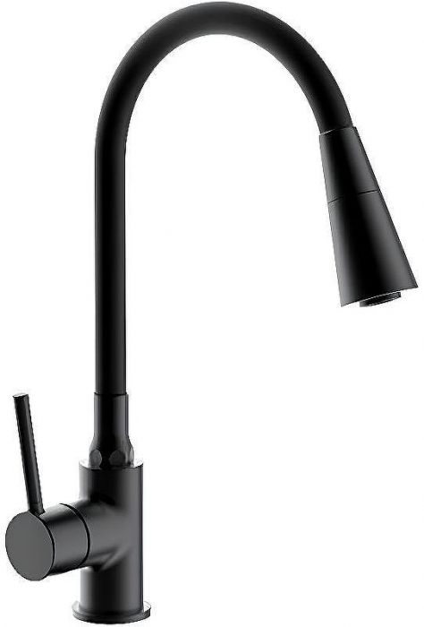 Смеситель для кухни Frap H44 F4044-6 Черный матовый