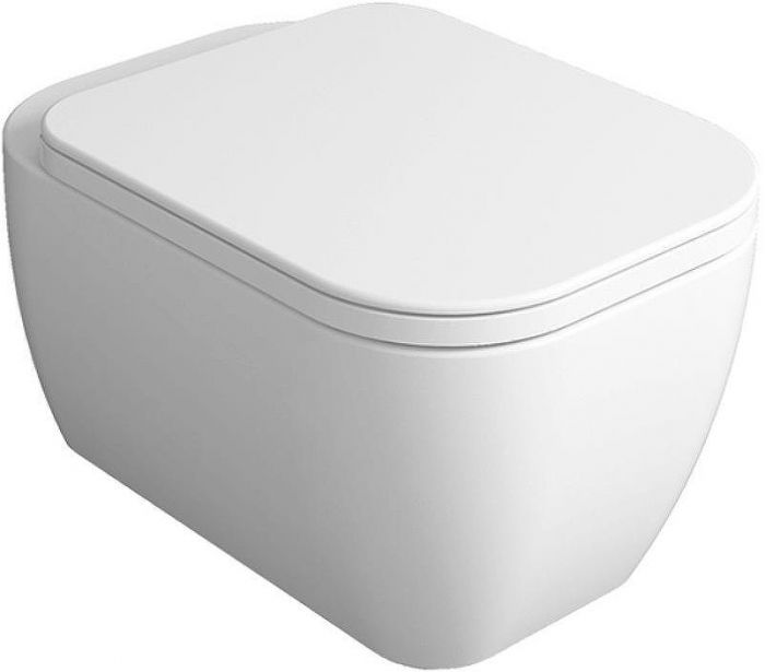 Унитаз Simas Henges HE18bi подвесной Белый без сиденья