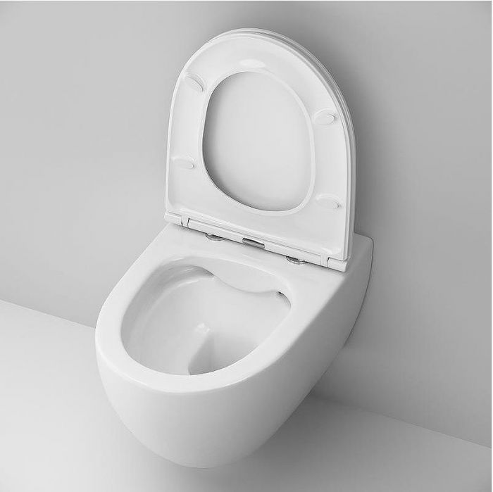 Комплект унитаза с инсталляцией AM.PM Awe FlashClean IS49038.111700 с сиденьем Микролифт и Черной матовой клавишей смыва