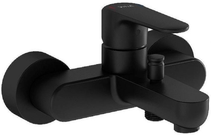 Смеситель для ванны Vitra Root Round A4272536EXP Черный матовый