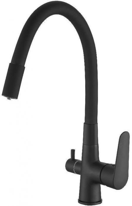 Смеситель для кухни ESKO Coral CL 03 B Total Черный матовый