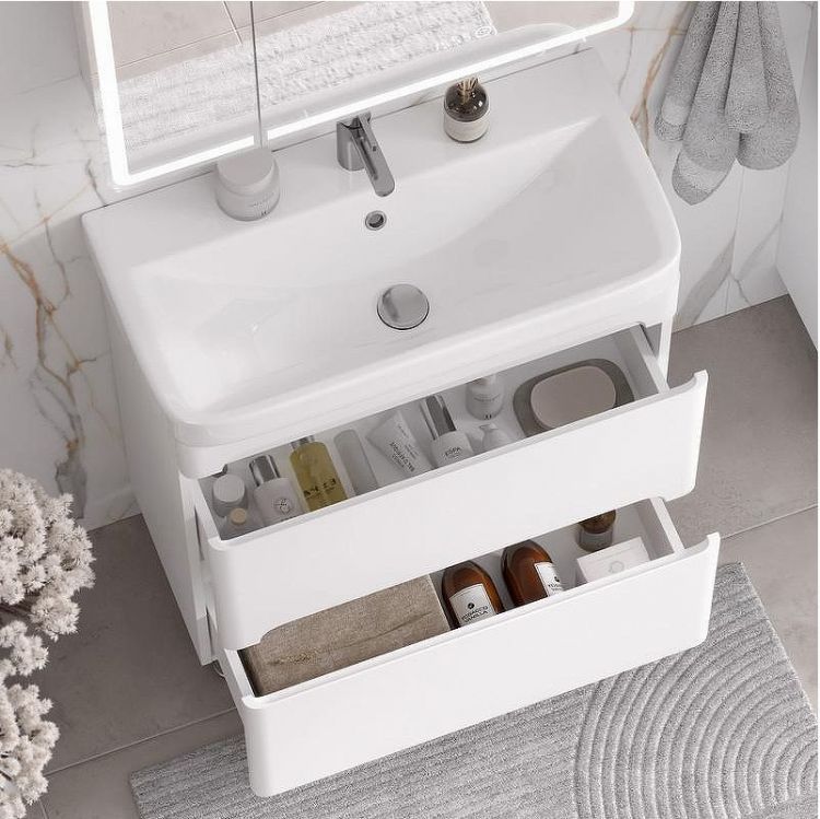 Тумба под раковину Equil Nice 70 tnNICE70.2Y-05 цвет Белый