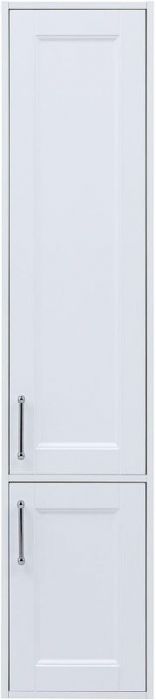 Шкаф пенал Aquanet Бостон New 35 306370 подвесной цвет Белый сатин