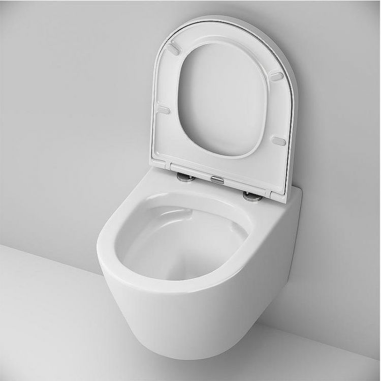 Комплект унитаза с инсталляцией AM.PM Sense FlashClean IS110151.741701 с сиденьем Микролифт и клавишей смыва Хром глянцевый