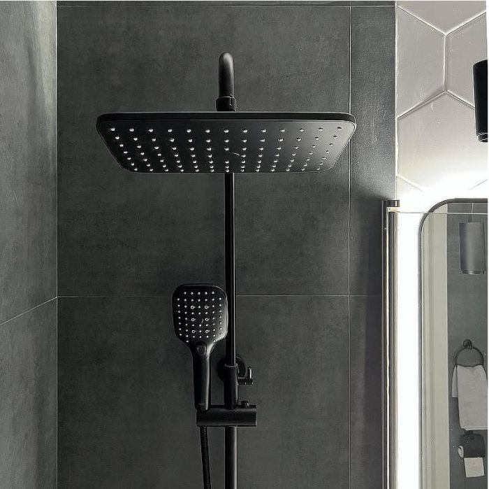 Верхний душ Bond Cube B07-9988 Черный матовый