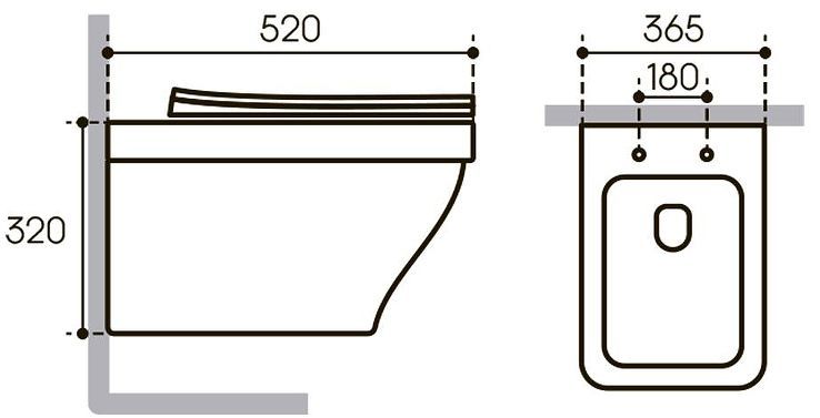 Унитаз Aqueduto Esteta EST0110 подвесной цвет Белый глянцевый с сиденьем Микролифт Унитаз Aqueduto Esteta EST0110 подвесной цвет Белый глянцевый с сиденьем Микролифт