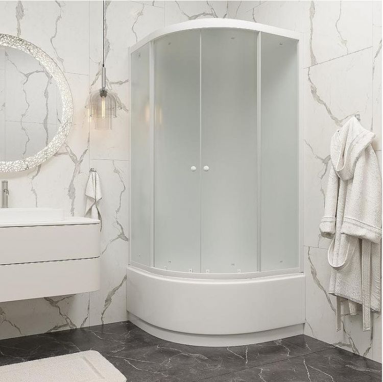 Душевая кабина Parly Bianco Эконом 90x90 EB921 без гидромассажа