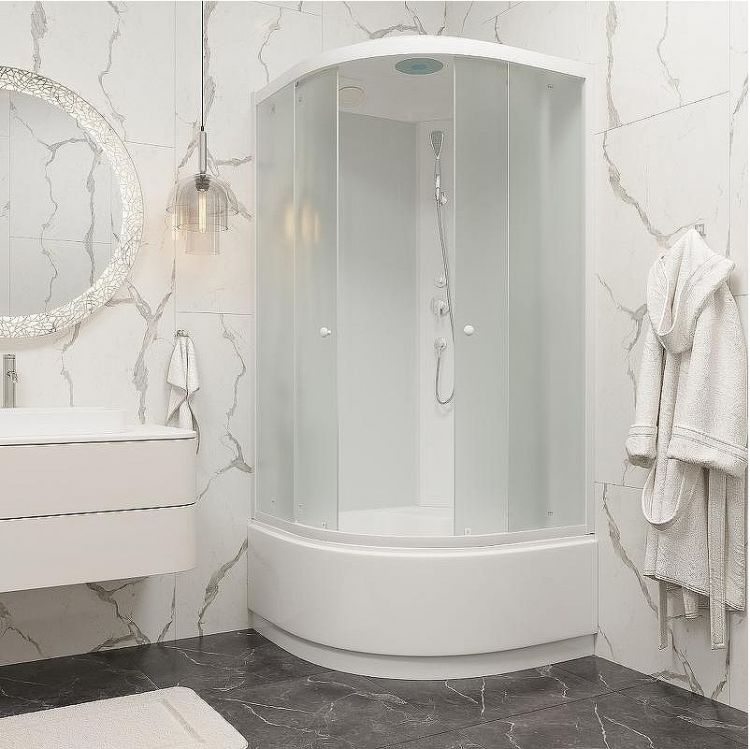 Душевая кабина Parly Bianco Эконом 90x90 EB921 без гидромассажа