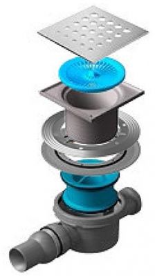 Душевой трап Pestan Confluo Standard 13000010 с решеткой