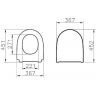 Сиденье для унитаза Vitra Nest 220-003R409 с Микролифтом