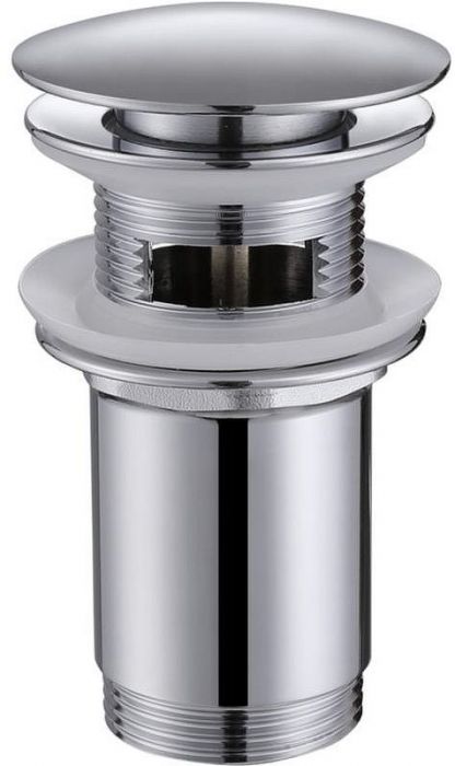 Донный клапан Abber AF0010 Click-Clack Хром