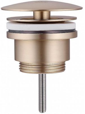 Донный клапан Abber AF0012G Золото матовое