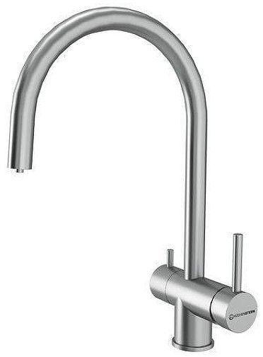 Смеситель для кухни KUCHENSTERN DRIM-F 402SS40 цвет Нержавеющая сталь