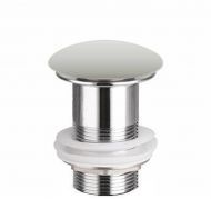 Донный клапан Ceramicanova CN2000MSG click-clack Серый матовый