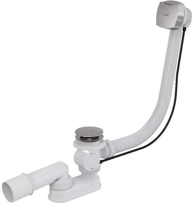 Слив-перелив Alcaplast A51CRM-80 полуавтомат Хром