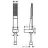 Hansgrohe Rainfinity Душевой гарнитур, ручной душ, шланг 160см и держатель, цвет: хром