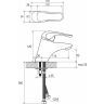 Смеситель для умывальника Ravak Rosa RS 012.00 X070022