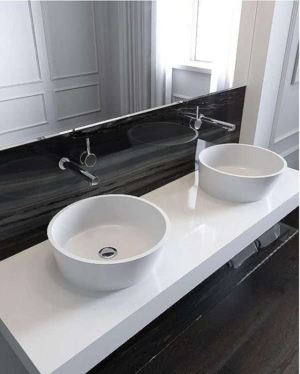 Раковина-чаша Holbi Almatea 42 1.02.002.11.1 Белая матовая