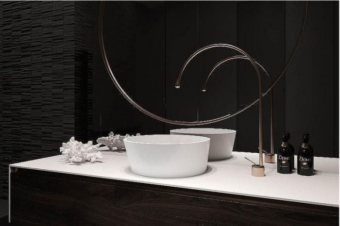 Раковина-чаша Holbi Almatea 42 1.02.002.11.1 Белая матовая