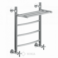 Полотенцесушитель Ника ЛД ВП-50/60/66 с полочкой водяной