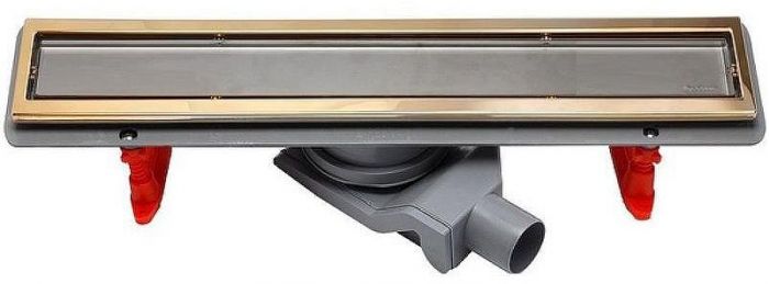 Душевой поддон из вспененного полистирола Pestan 120х120 Confluo Board Uni 40007822G под плитку со встроенным душевым лотком Frameless Line 550