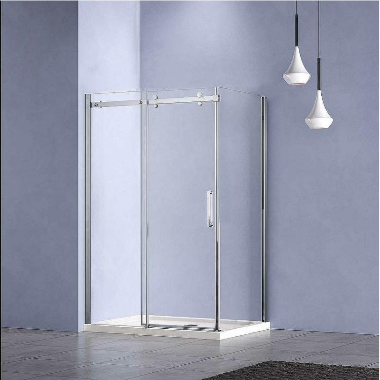 Душевой уголок Vincea Como-N 120x80 VSR-4CN8012CL профиль Хром стекло прозрачное