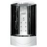 Душевая кабина Royal Bath RB 90BK3-BT-CH (черное/прозрачное)