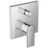 Hansgrohe Vernis Shape Смеситель для ванны, встраиваемый, внешняя часть, цвет: хром