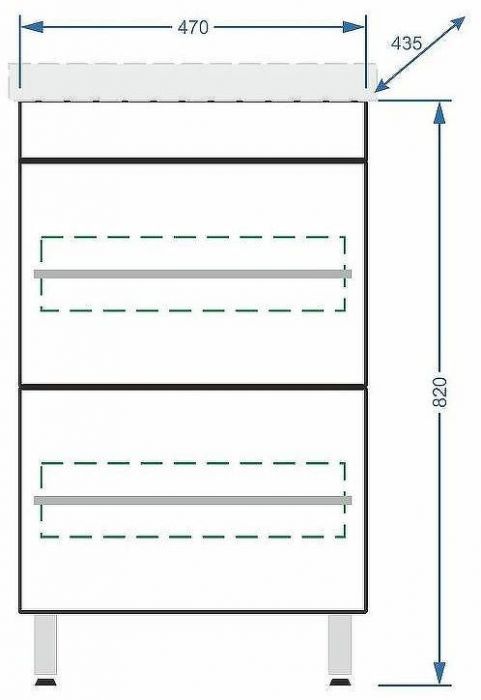 Тумба под раковину Stella Polar Ванесса 50 SP-00000217 Белая