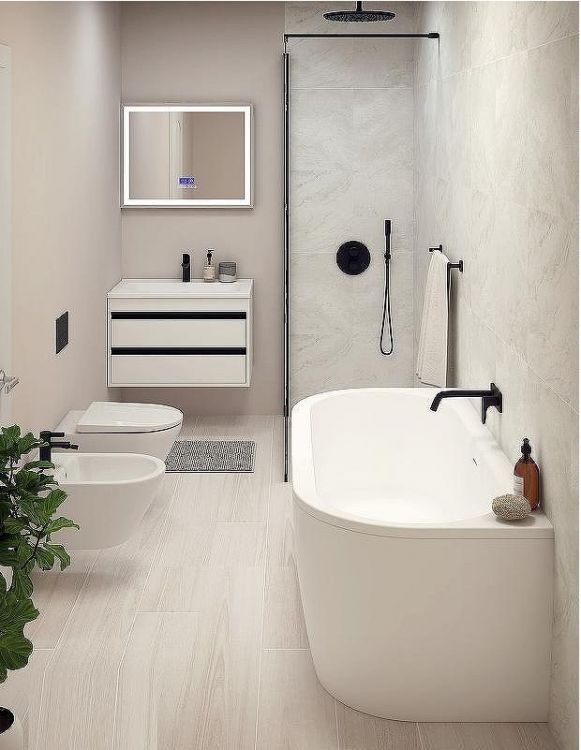 Акриловая ванна Cezares Slim 180x79 SLIM WALL-180-80-60-W37-SET без гидромассажа