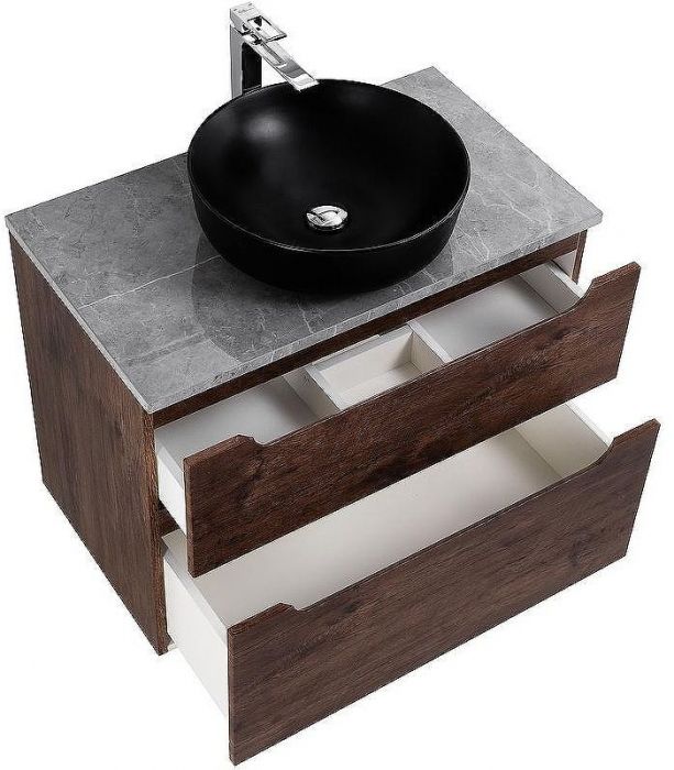 Тумба под раковину BelBagno Etna-H60 80 ETNA-H60-800-2C-SO-RW-P подвесная Rovere Moro
