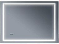 Зеркало Бриклаер Эстель-2 120 4627125414336 с подсветкой с бесконтактным выключением и часами