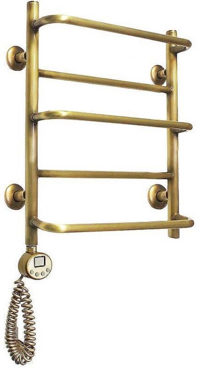 Электрический полотенцесушитель Domoterm Орфей П5 500x700 АБР EL Античная бронза