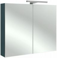 Зеркальный шкаф Jacob Delafon 80x65 см EB796RU-E16 ореховое дерево с подсветкой