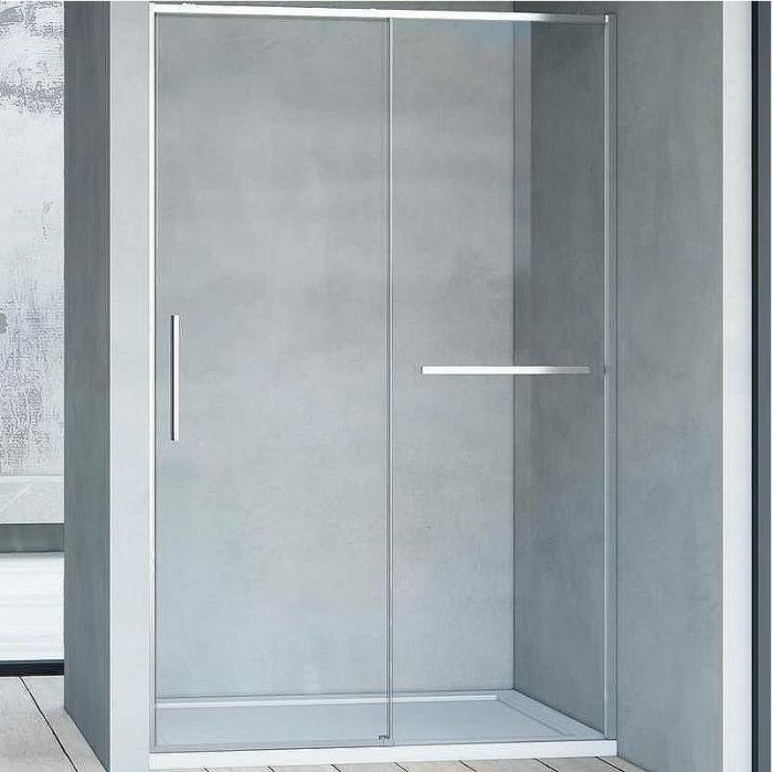 Душевая дверь Vincea Slim Soft 110 VDS-1SS110CL профиль Хром стекло прозрачное