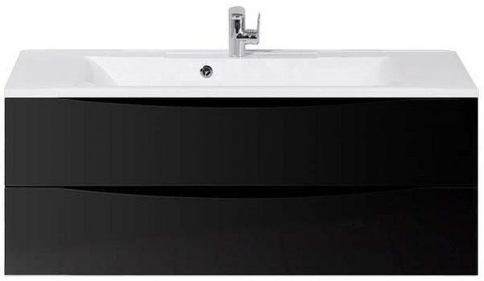 Тумба под раковину BelBagno Marino 120 MARINO-1200-2C-SO-NL-P подвесная Nero Lucido