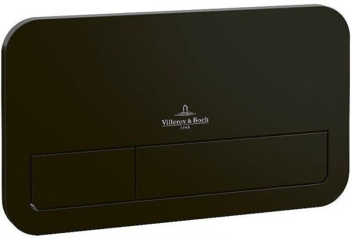 Клавиша смыва Villeroy&Boch ViConnect 922490AN Черная матовая