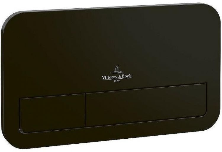 Клавиша смыва Villeroy&Boch ViConnect 922490AN Черная матовая