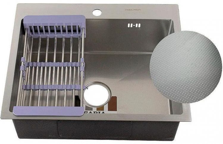 Кухонная мойка Fabia 60х50 60503D Декор Кухонная мойка Fabia 60х50 60503D Декор