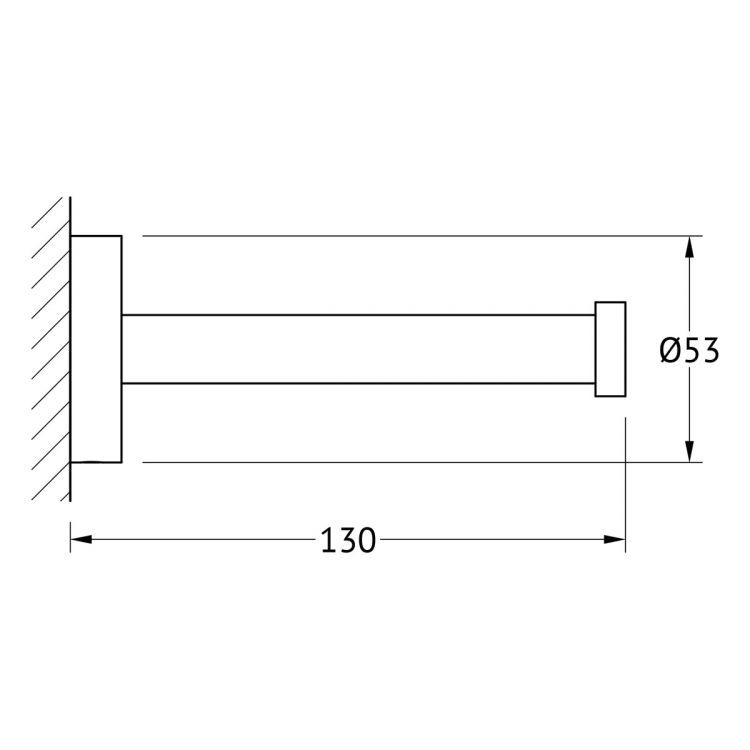 Держатель запасных рулонов туалетной бумаги HAR 049 Держатель запасных рулонов туалетной бумаги HAR 049