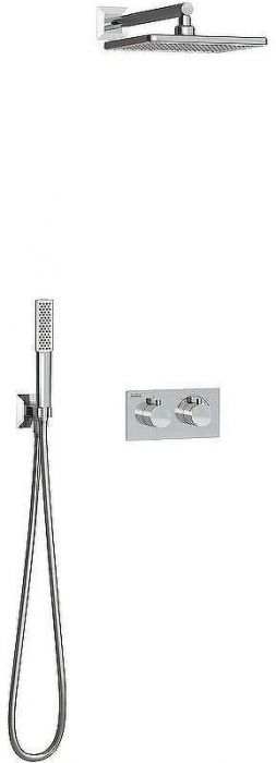 Душевая система Teska Teona T4100C с термостатом Хром